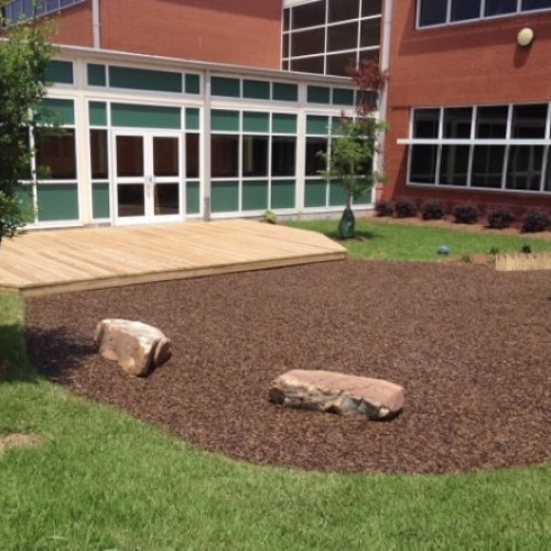 Bonded Rubber Mulch Surfacing